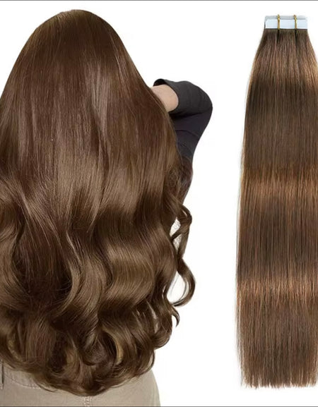 Adhesivos Castaño Claro Liso