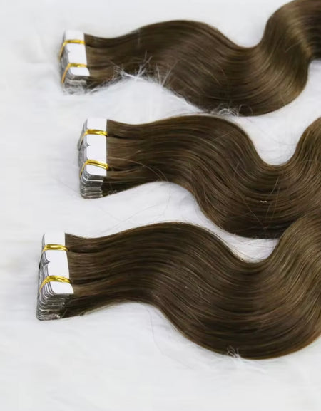 Adhesivos Castaño Ondulado