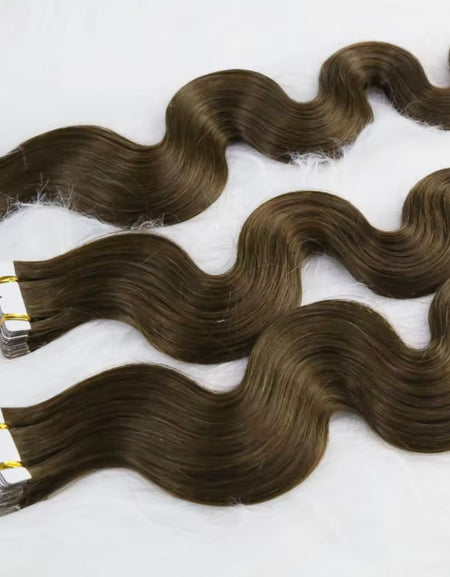 Adhesivos Castaño Ondulado