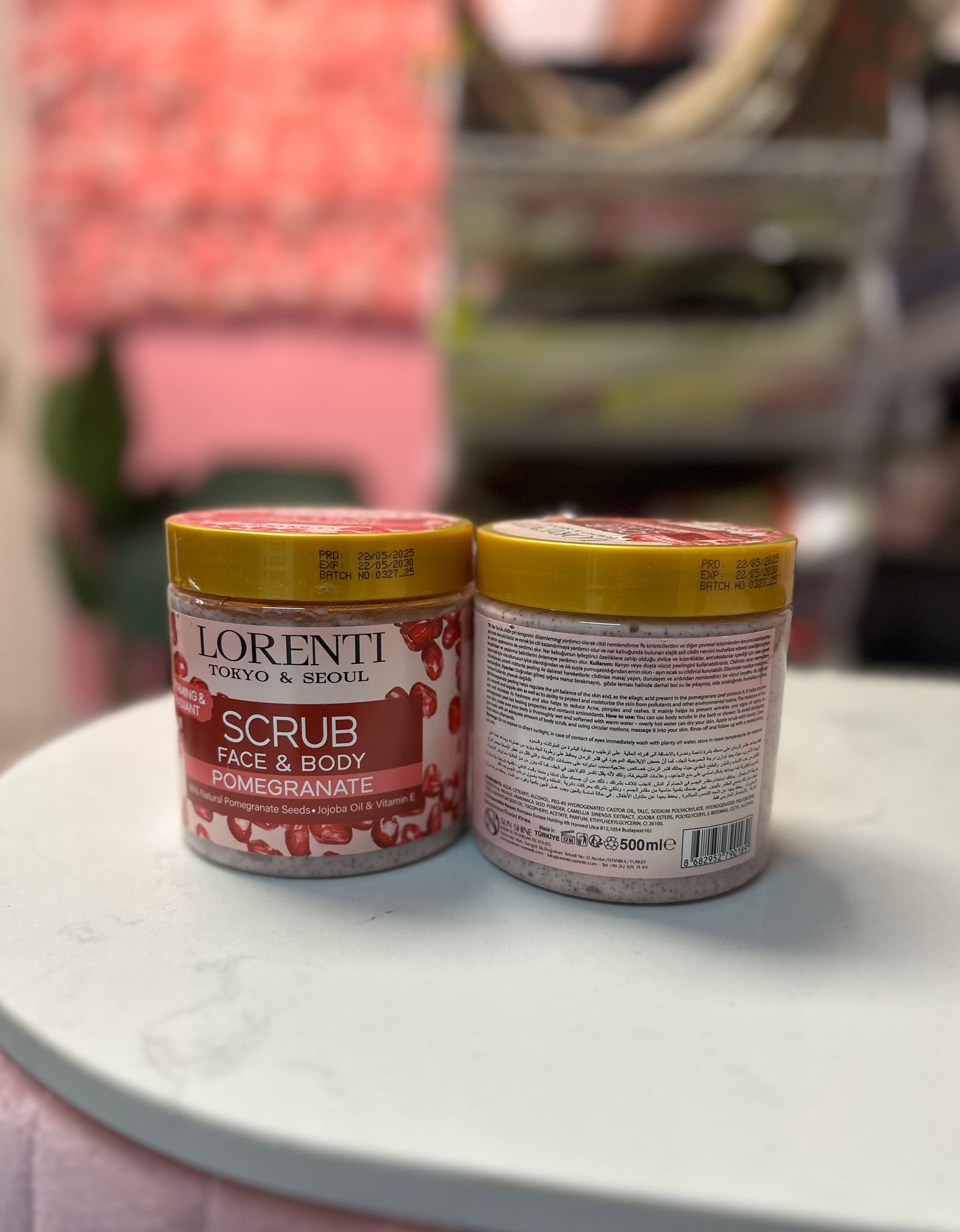 Lorenti Peeling Scrub 500 ml Pommegranade