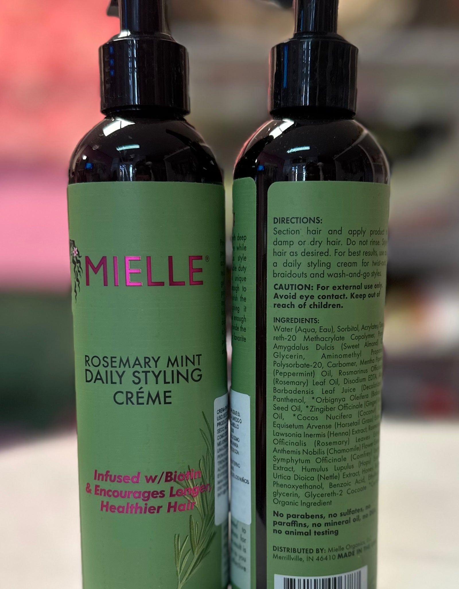 Rosemary Mint Multivitamin Daily Styling Crème Mielle