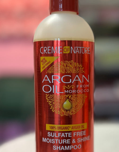 Creme Of Nature Argan Oil Champú Hidratante & Shine