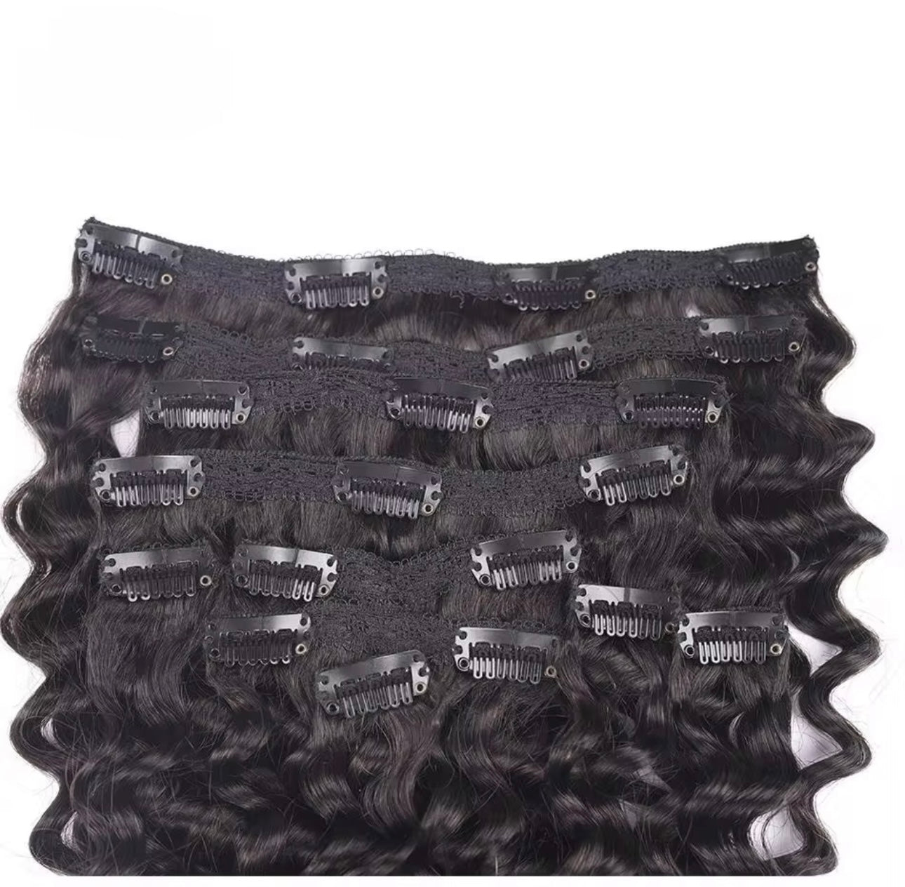 Clips Negro Rizado