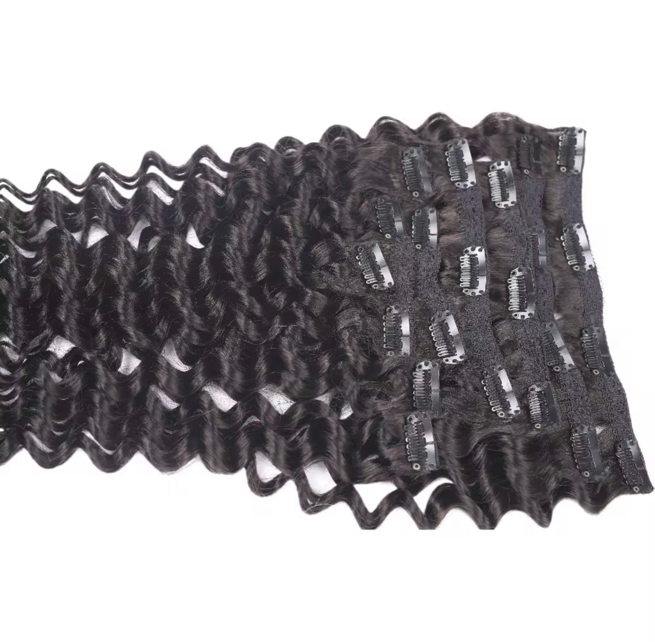 Clips Negro Rizado