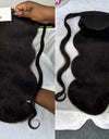 Clip Coleta Ondulado Negro