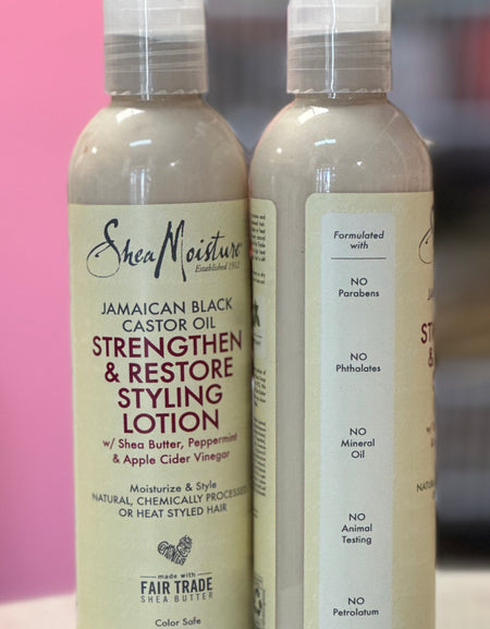 shea moisture strengthen and restore styling lotion