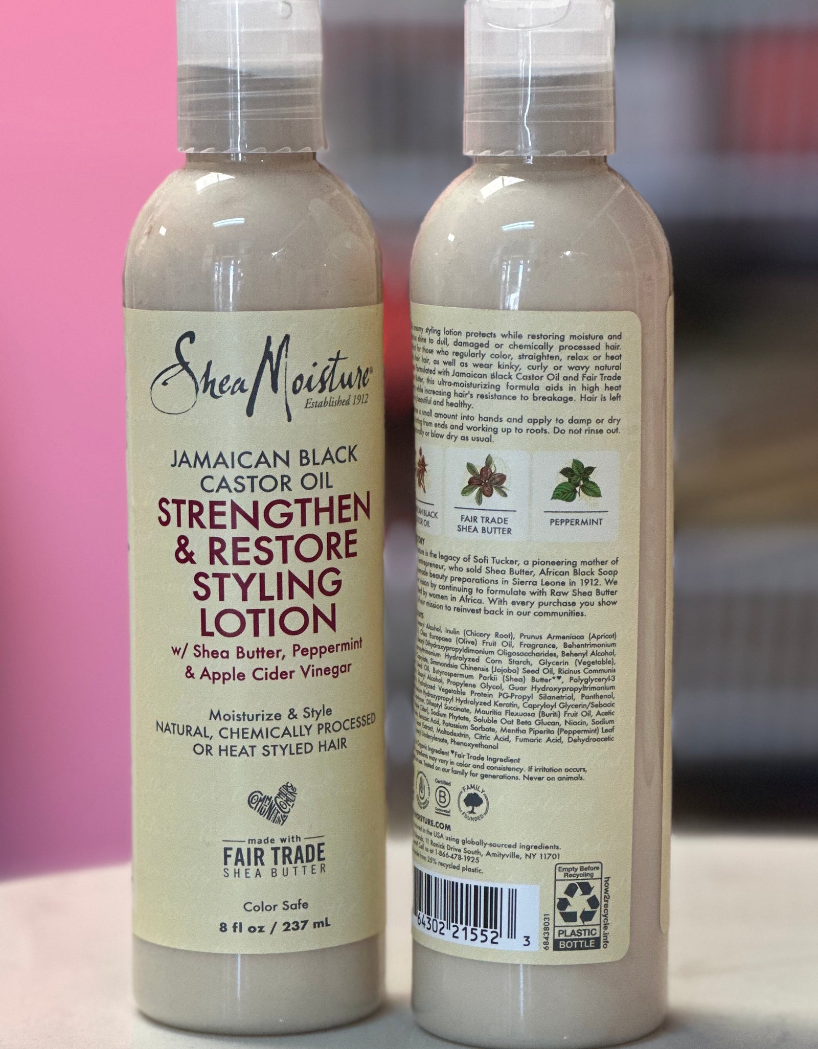 shea moisture strengthen and restore styling lotion