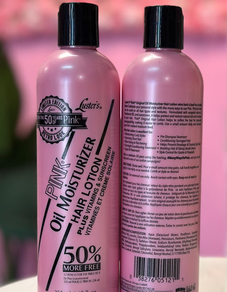 Luster's Pink Loción Aceite Hidratante