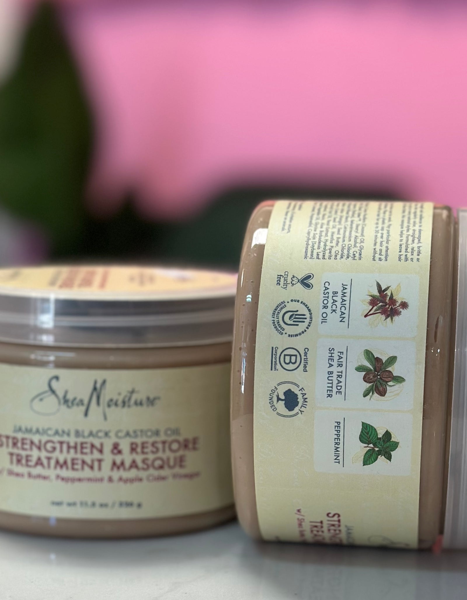 Shea Moisture Jamaican Black Castor Oil Mascarilla