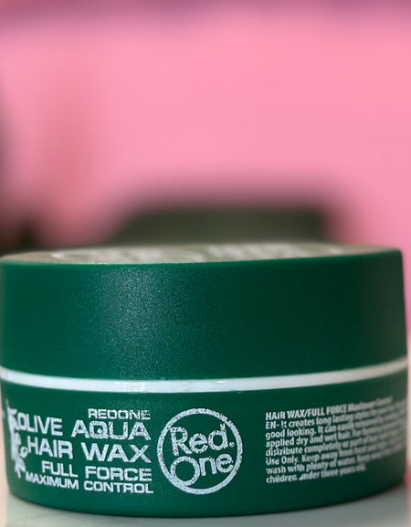 RED ONE AQUA HAIR WAX OLIVE 150ML