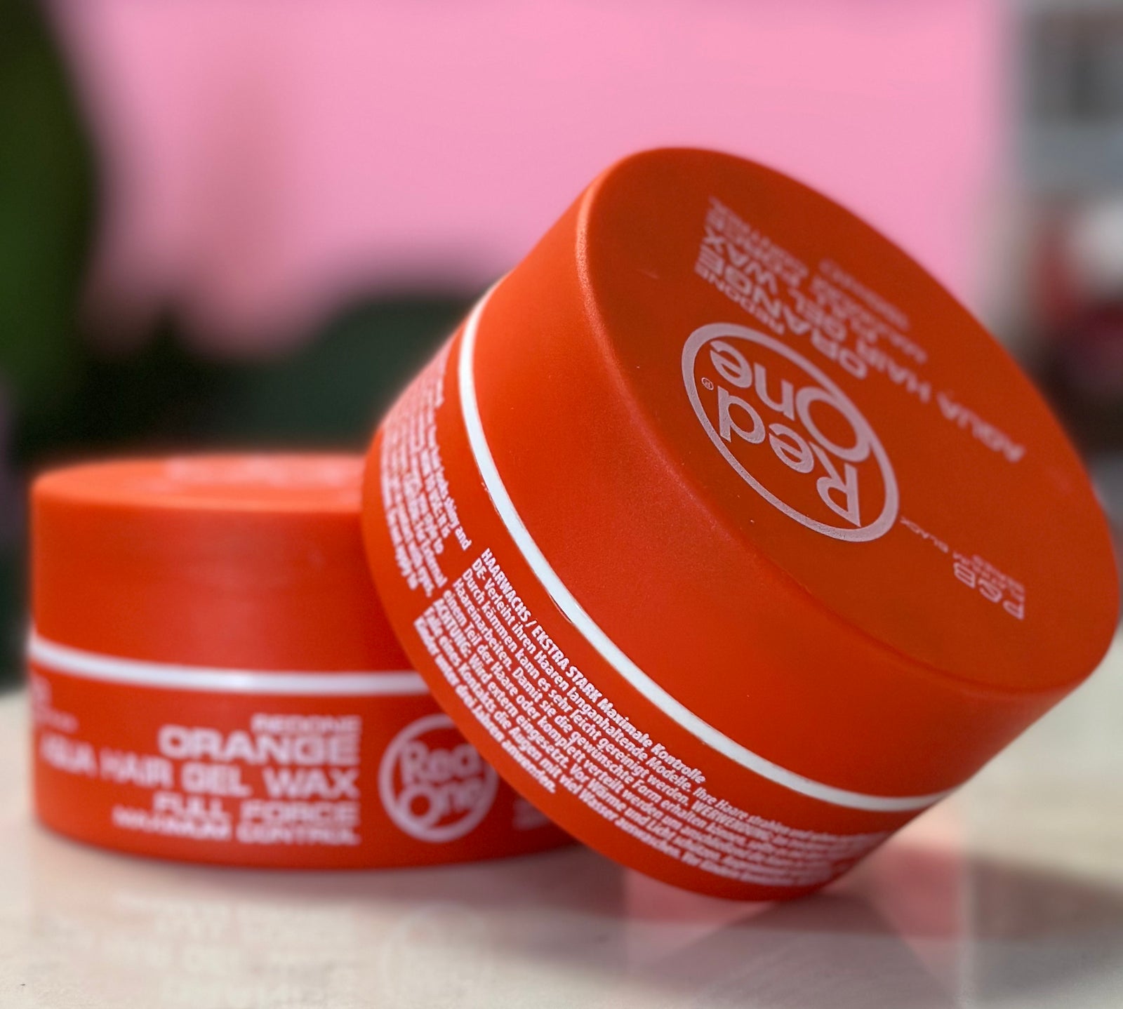 RedOne Full Force Aqua Hair Wax Orange Gel 150ml