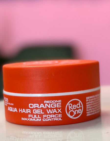 RedOne Full Force Aqua Hair Wax Orange Gel 150ml