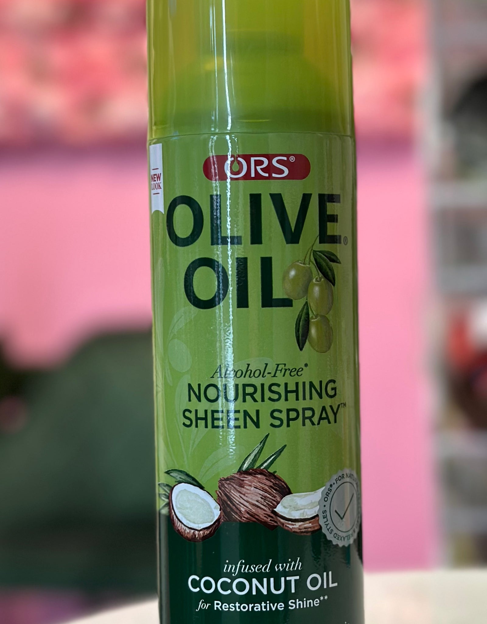 Ors Olive Oil Sheen Spray Con Aceite de Coco