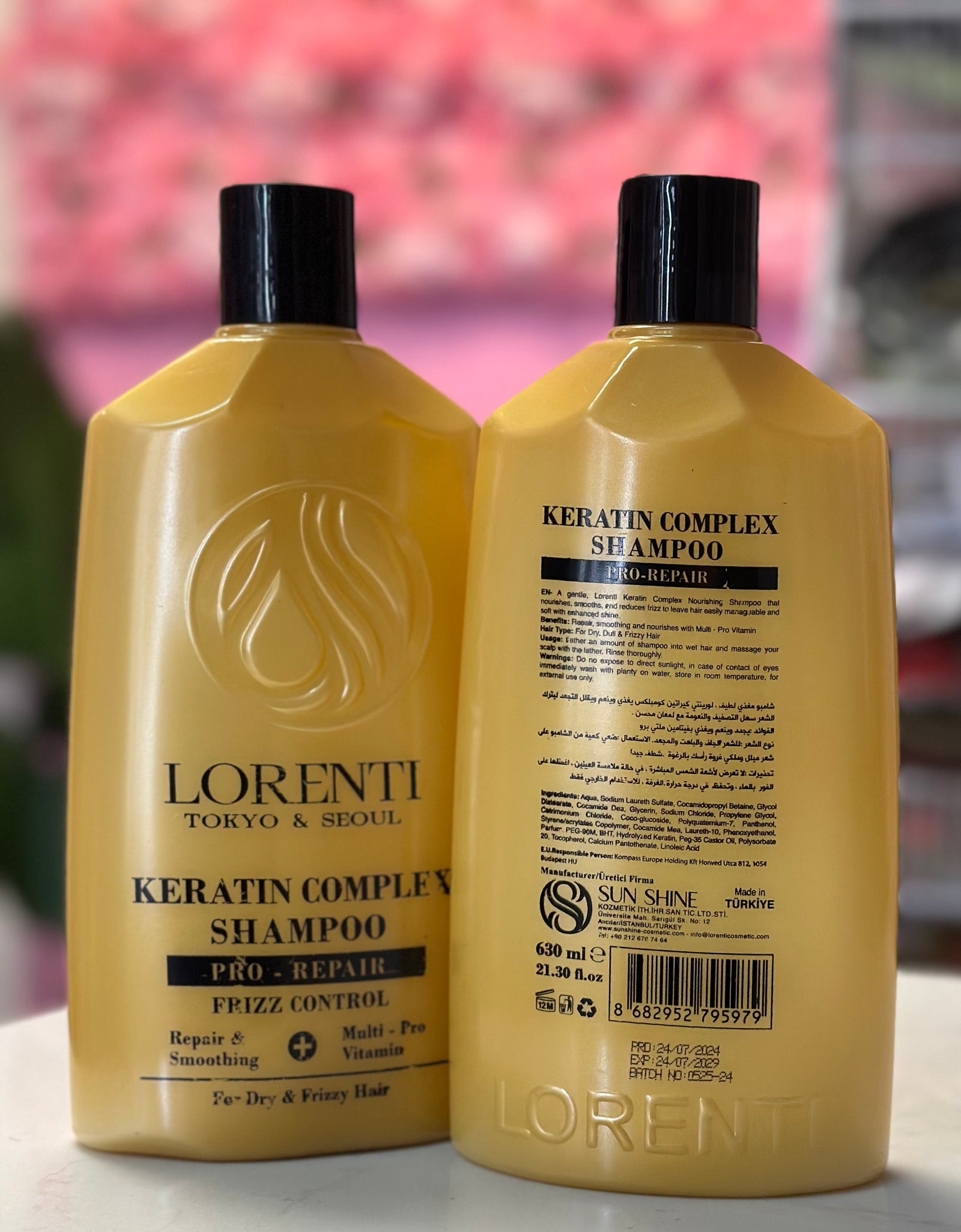 Lorenti Keratin Complex Pro-Repair Champú 630ml