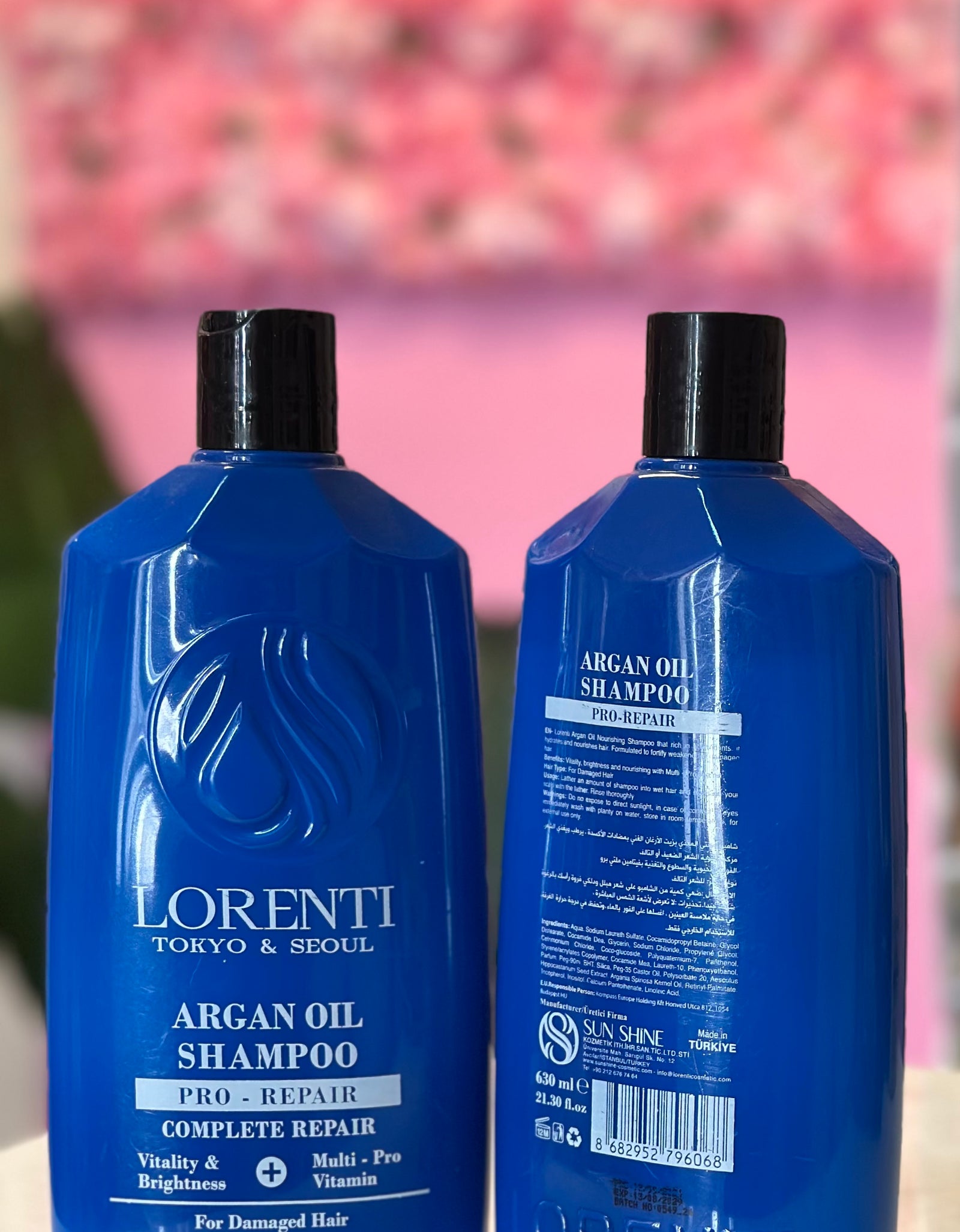 Lorenti Hair Champú 630 ml Argan Oil Pre-Repair