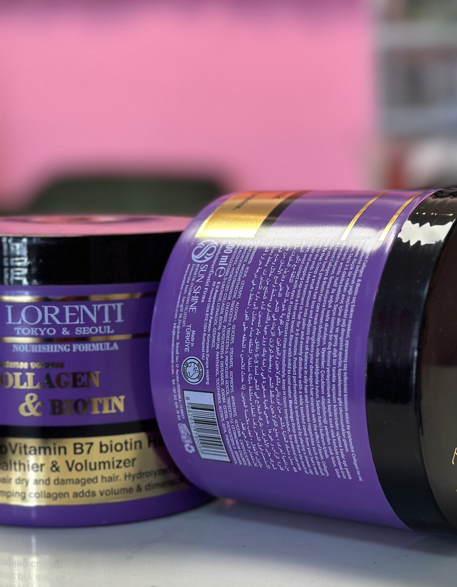 Lorenti Collagen & Biotin Hair Mascarilla 500 ml