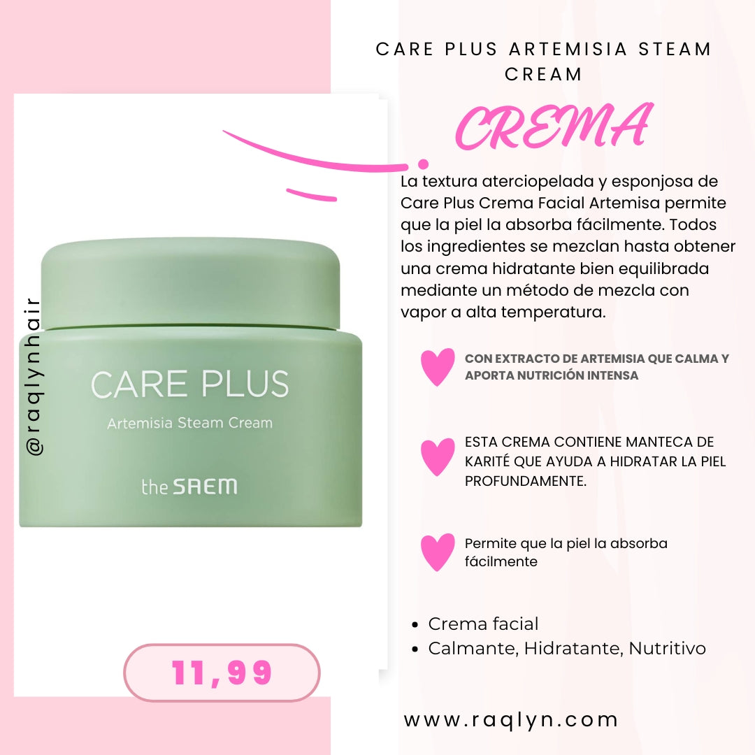 Care Plus Artemisia Steam Cream