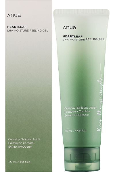 Heartleaf LHA Moisture Peeling Gel Facial Scrub
