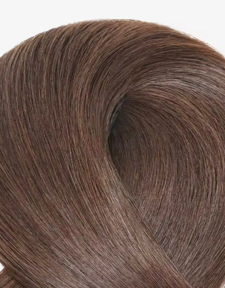 Clips Castaño Ondulado