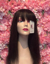 Peluca Viera con Flequillo y 40CM