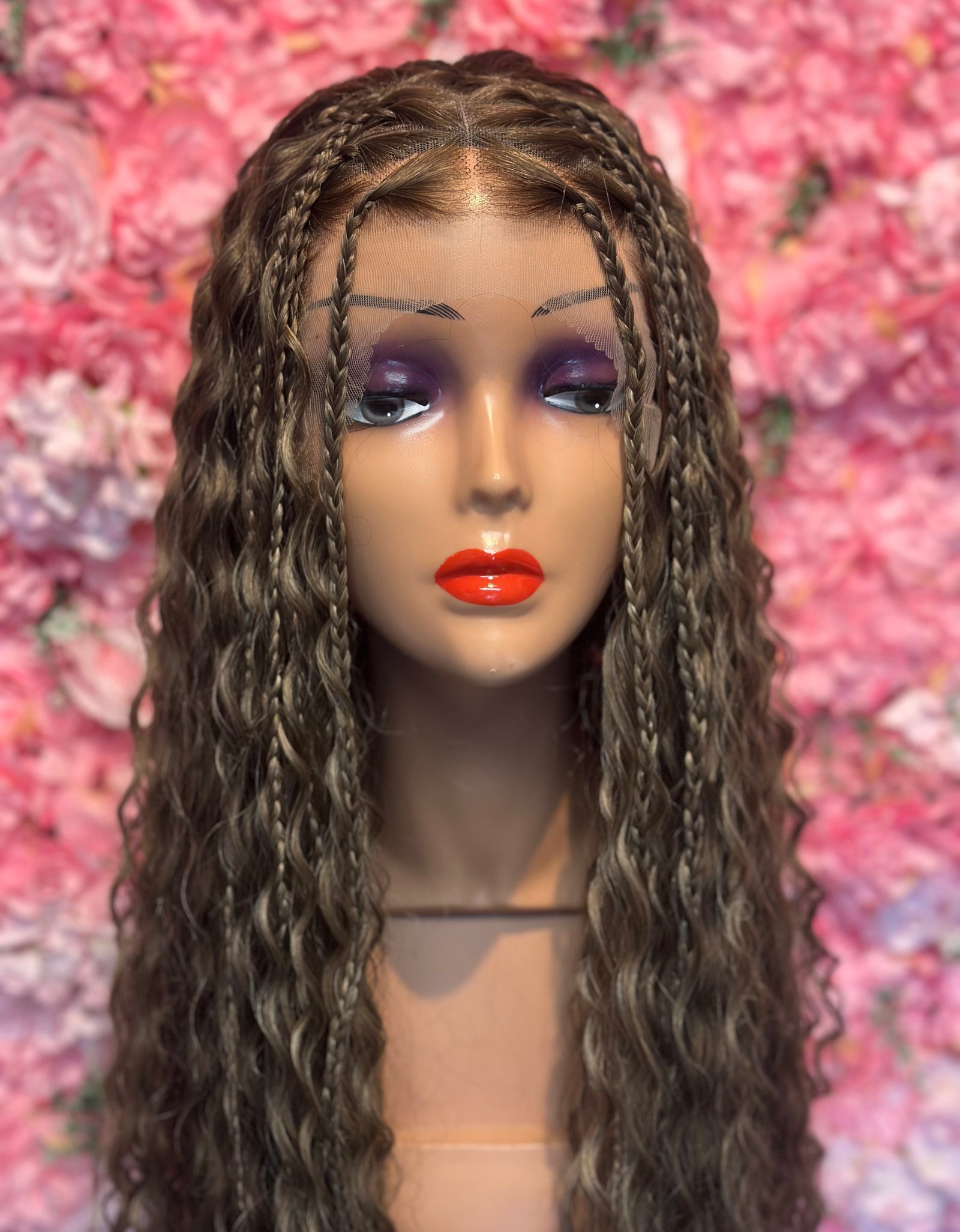 Sintético Trenzas Boho