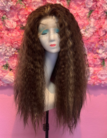 Peluca Sintética Afro kinky 66cm - 26 Pulgadas
