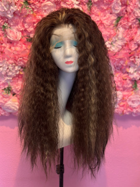 Peluca Sintética Afro kinky 66cm - 26 Pulgadas