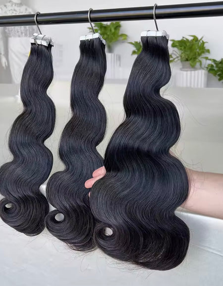 Adhesivos Negro Ondulado