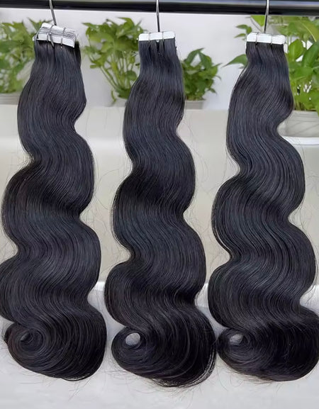 Adhesivos Negro Ondulado