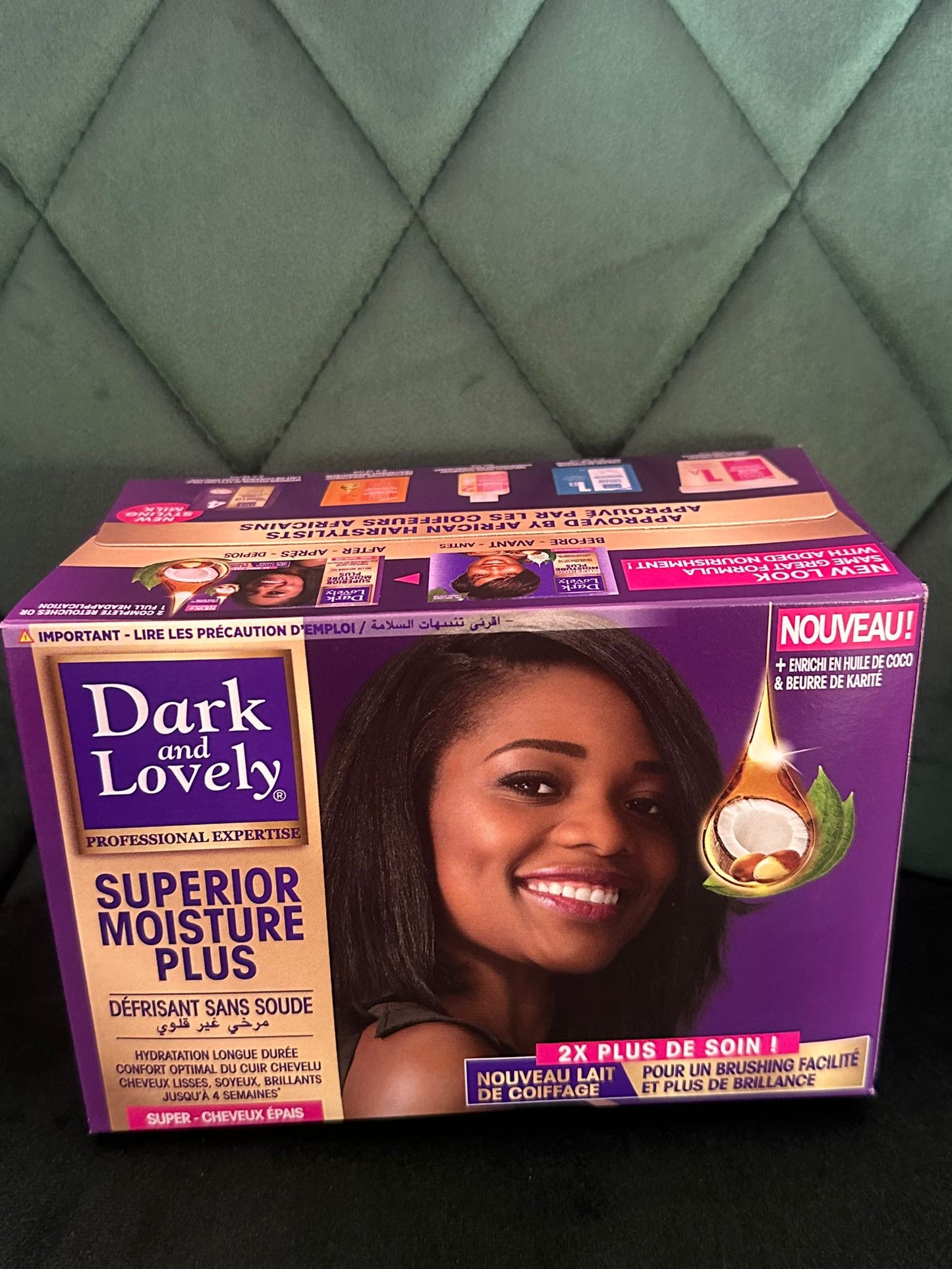 Dark and Lovely Relaxer- Moisture Plus