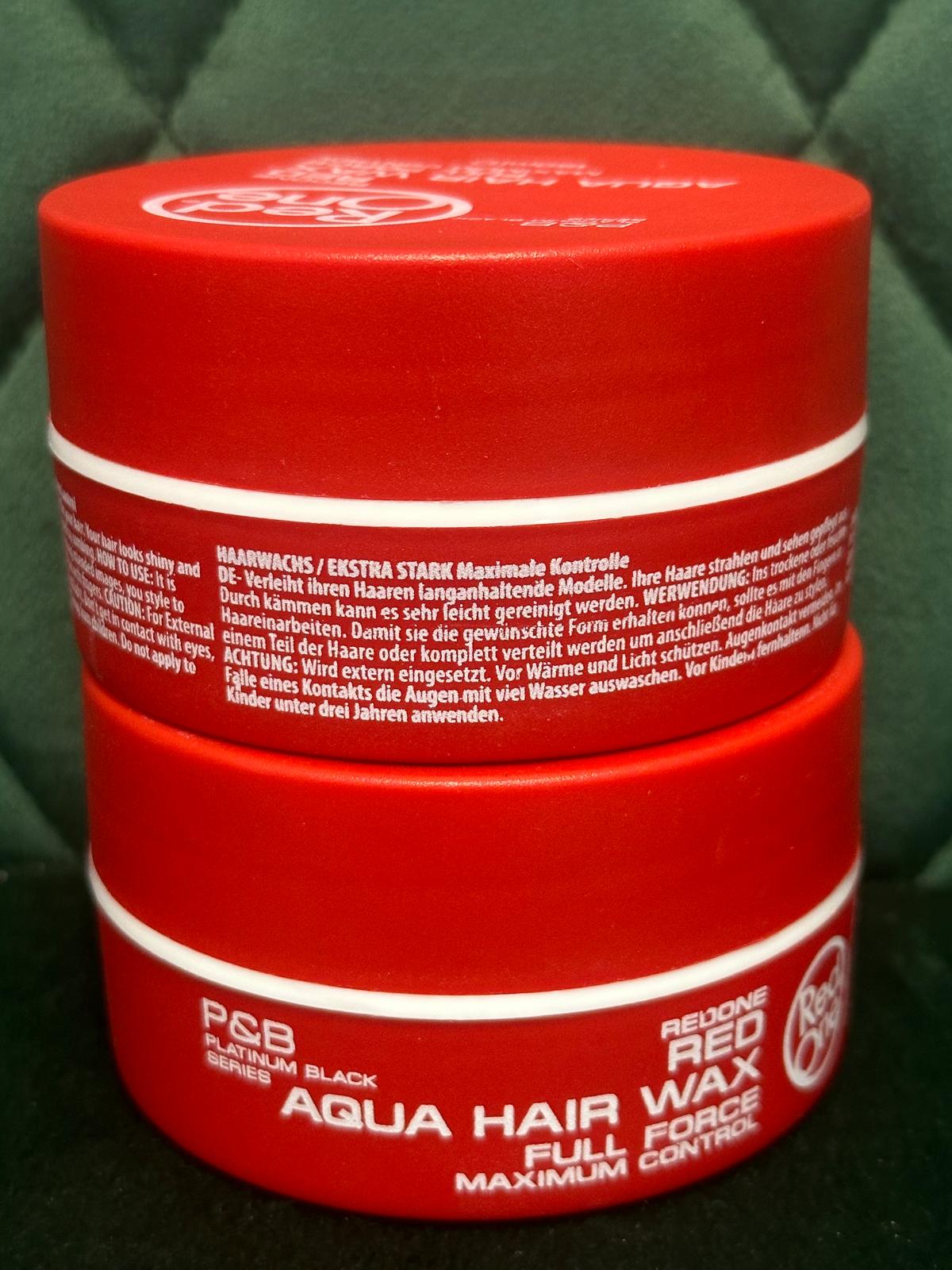 Red  One Aqua Hair Wax