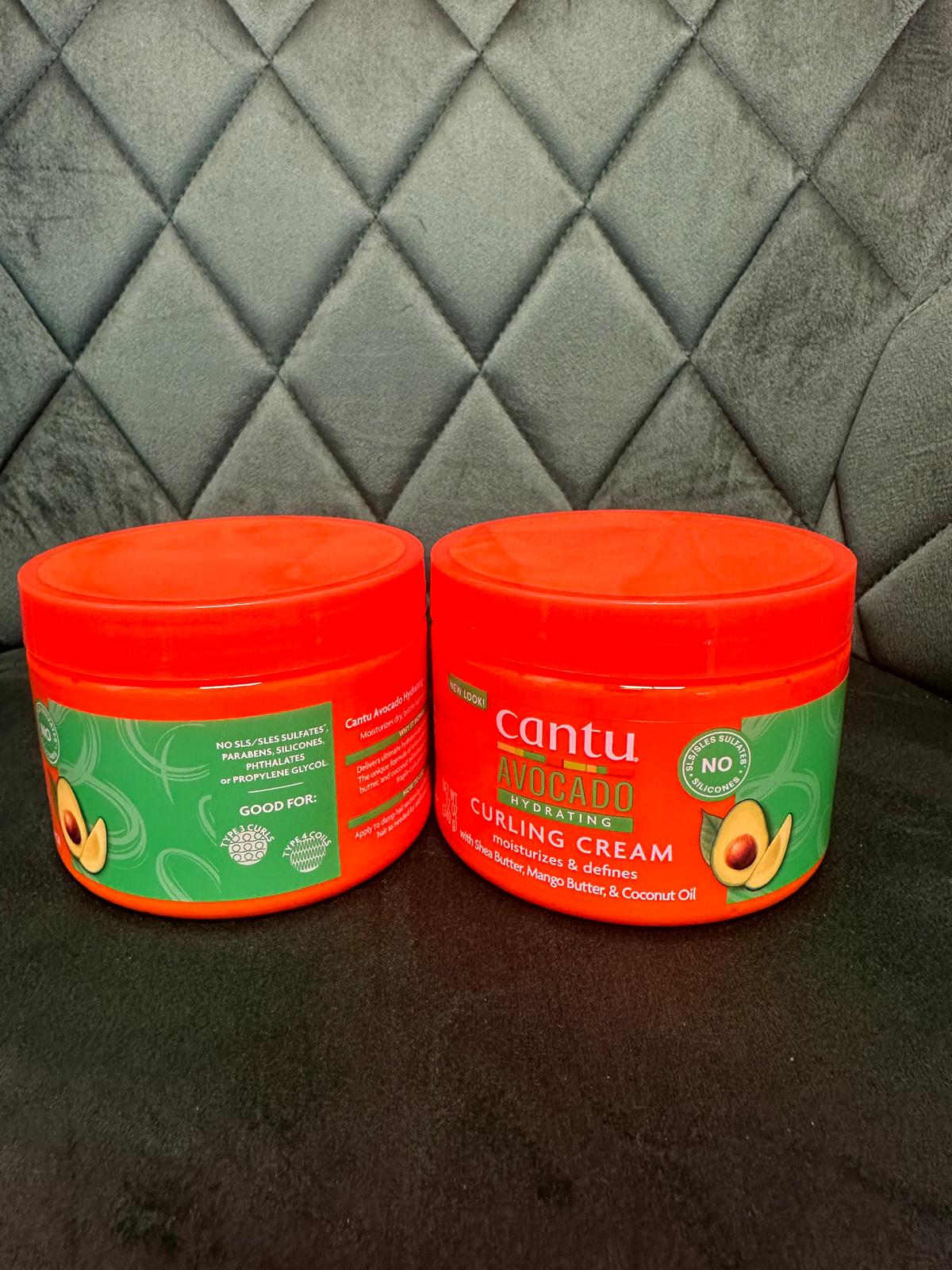 Cantu Avocado Curling Creama hidratada