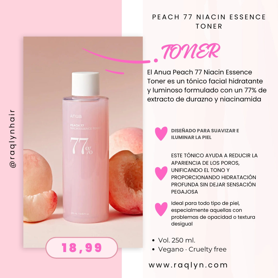 Peach 77 Niacin Essence Toner