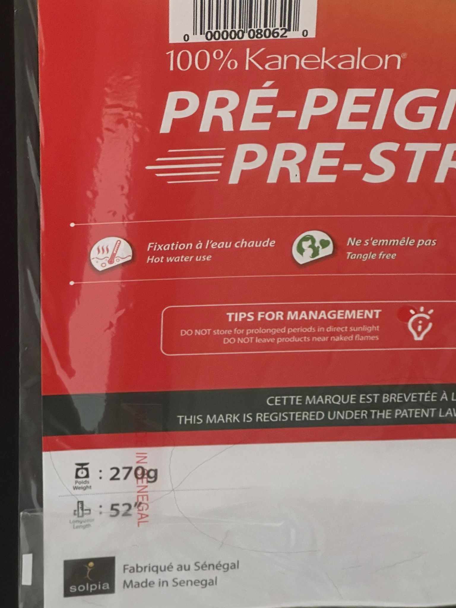 X-Pression Pre-Peigne  (6X52)
