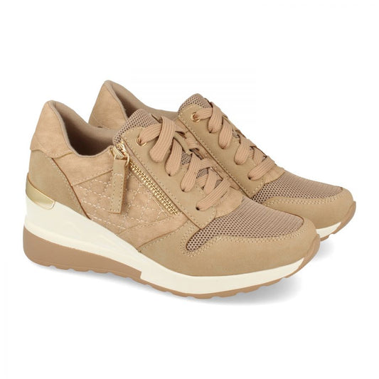 Zapatilla Vici- Beige