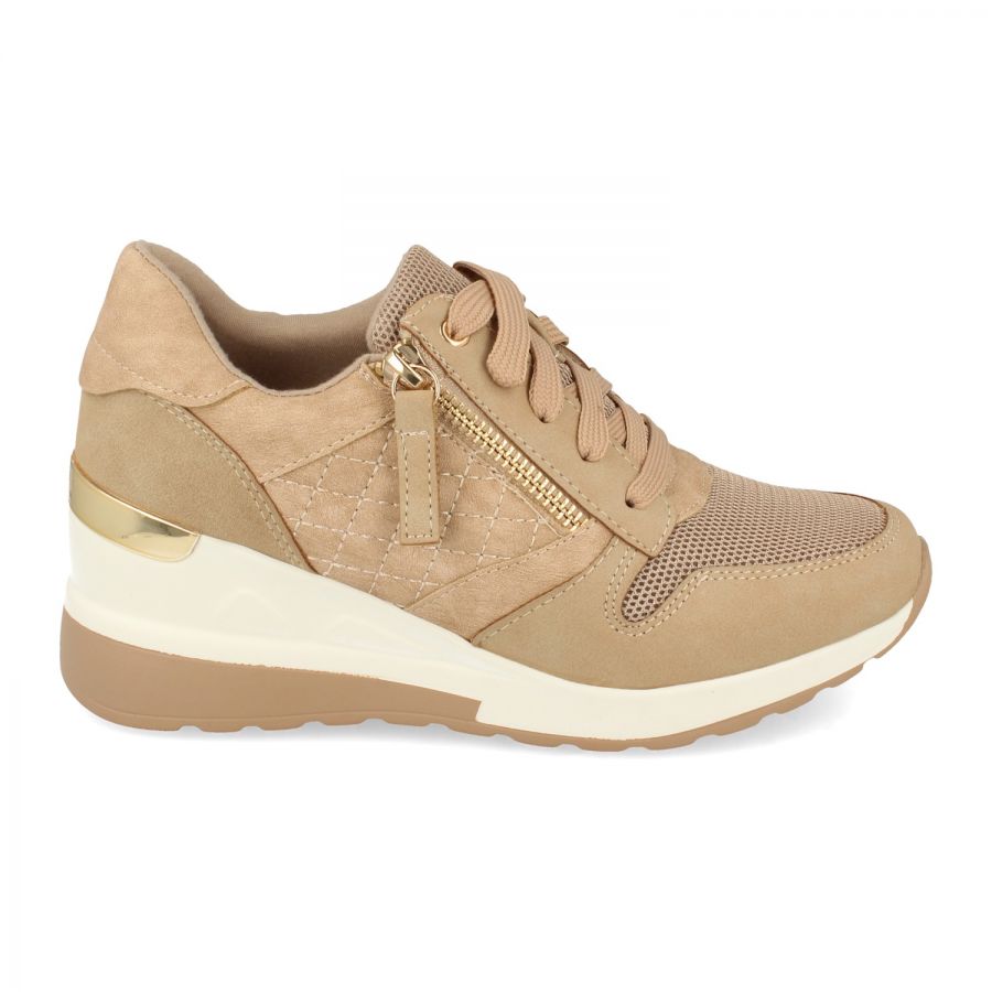 Zapatilla Vici- Beige