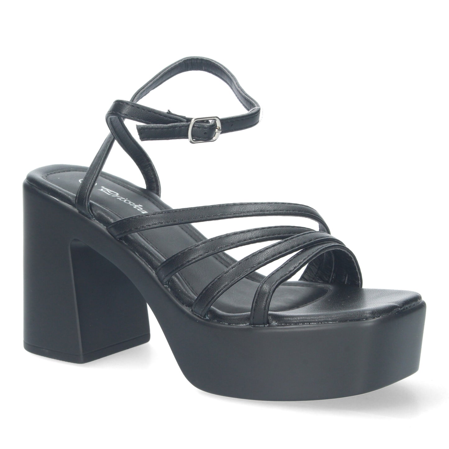 Sandalias de Plataforma-Negro