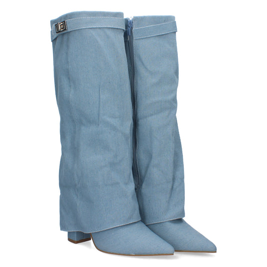Botas-Jeans-Azul